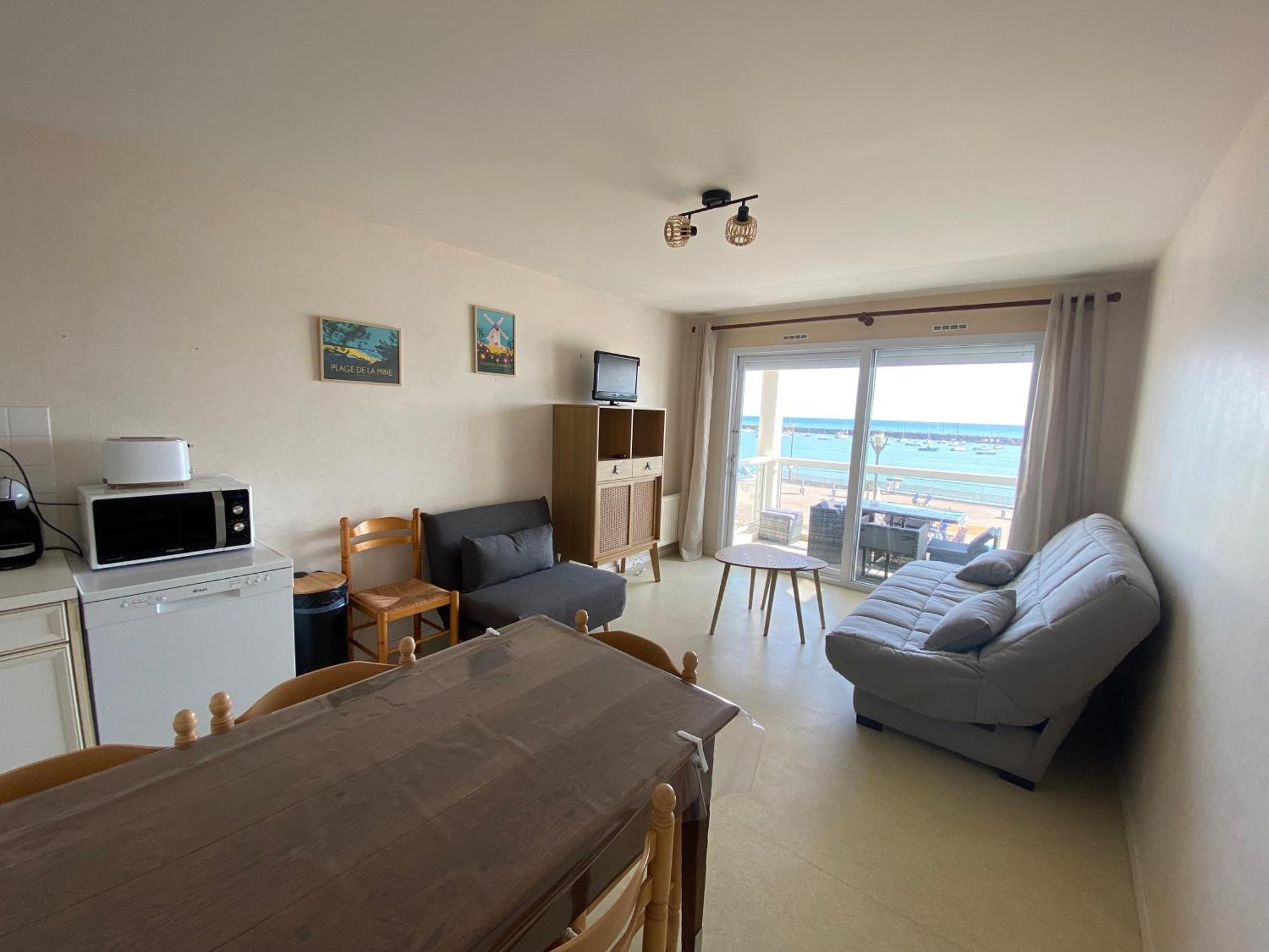 Appartement Vue Sur Mer Et Le Port ジャール・シュル・メール エクステリア 写真